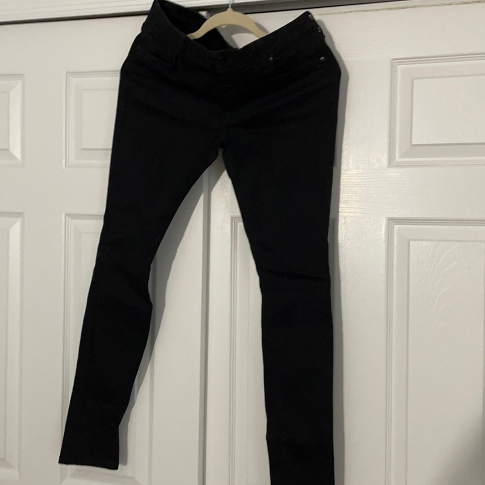 Black never worn stretchy jeans